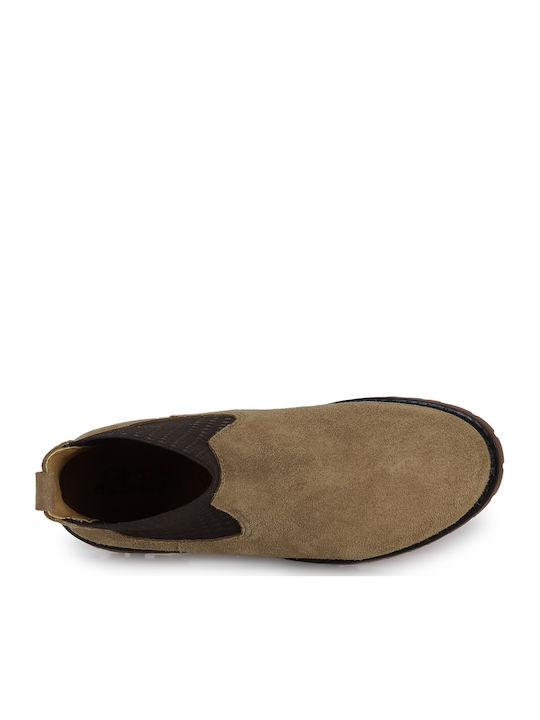 Suede Παιδικές Μπότες Καφέ