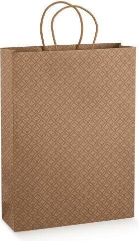 Giftland Χάρτινη Θήκη για Ποτό Μπεζ 27.5x9.5x38εκ. 30τμχ
