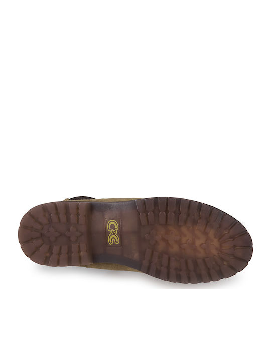Suede Παιδικές Μπότες Καφέ