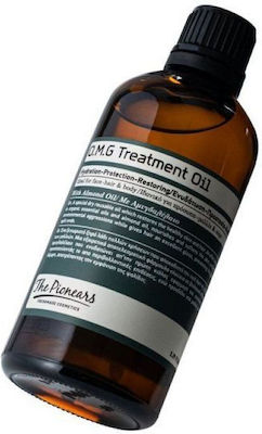 The Pionears O.M.G Organic and Dry Almond Oil for Face, Hair, and Body 100ml