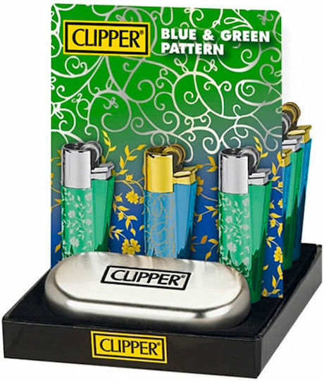 Clipper Αναπτήρας Φλόγας σε Μπρούτζινο χρώμα
