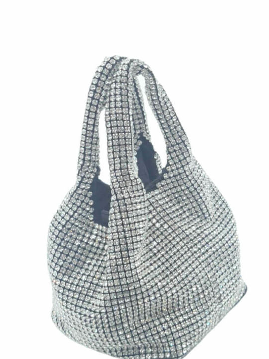 Borsa Nuova Women's Pouch Shoulder Silver