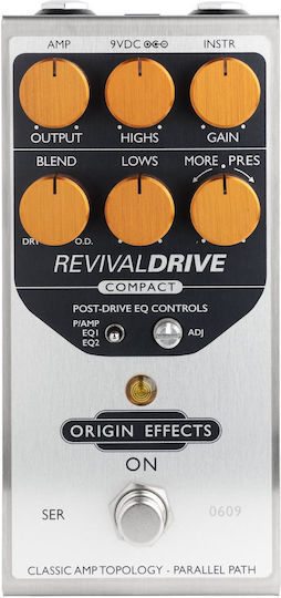 Origin Effects RevivalDrive Compact Πετάλι Effect Over­drive Ηλεκτρικής Κιθάρας
