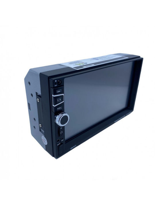 PerVoi Ηχοσύστημα Αυτοκινήτου 2DIN (Bluetooth/USB/AUX/WiFi/GPS/Apple-Carplay/Android-Auto) με Οθόνη Αφής 7"