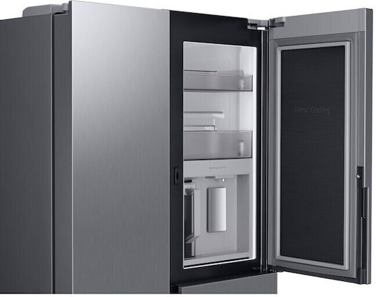 Samsung Side-by-Side Refrigerator 645lt NoFrost H178xW91.2xD71.6cm Inox RH69CG895DS9EF
