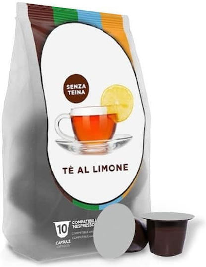 Dolcevita Capsule Ceai Tè Al Limone Compatibile cu Mașina Nespresso 10capace