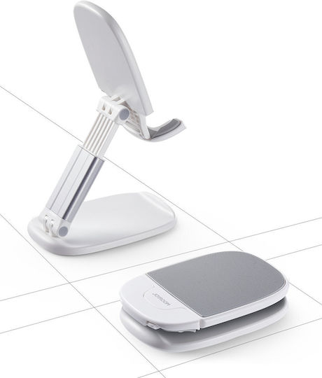 Joyroom foldable stand Бюрото за мобилен телефон в Бял цвят