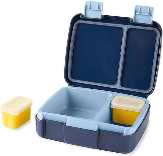 Skip Hop Spark Style Bento Πλαστικό Παιδικό Δοχείο Φαγητού Μπλε