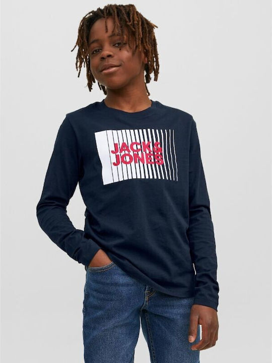 Jack & Jones Kids Blouse Long Sleeve Navy Blue