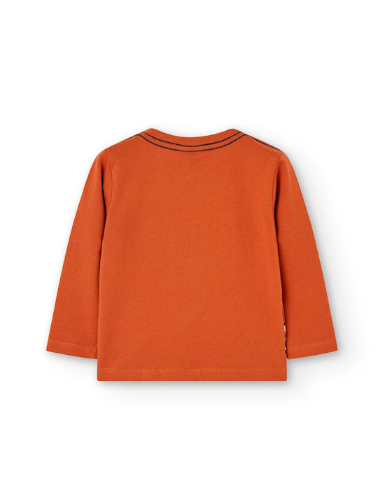 Boboli Kids Blouse Long Sleeve Orange