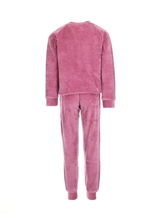 Joyce Kids Sweatpants Set Fuchsia 2pcs