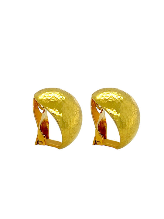 Xryseio Earrings with Clip made of Gold 18K