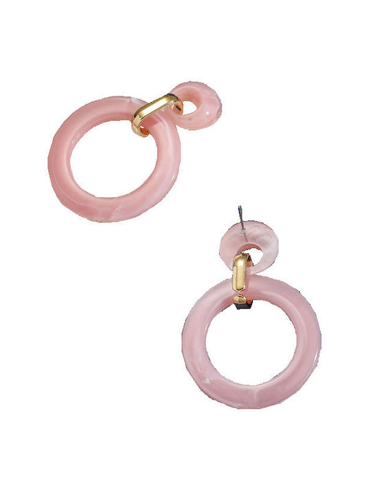 Tatu Moyo Earrings Hoops Gold Plated