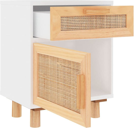 Nachttisch Beige 40x30x50cm