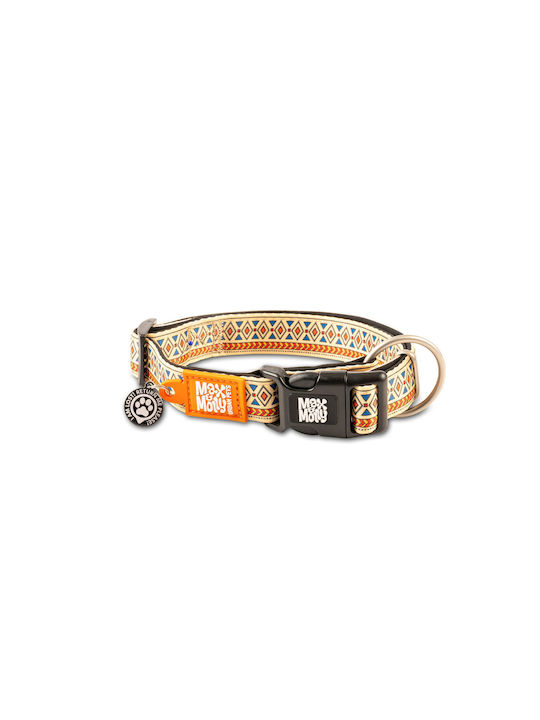Max & Molly Ethnic Ошийник В Жълт Цвят Small 15mm x 28 - 45cm