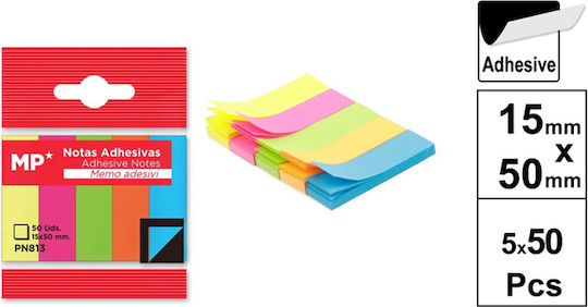 Madrid Papel Sticky Note Pads in Cube 50 Sheets Silver 1.5x5pcs Set of 50pcs