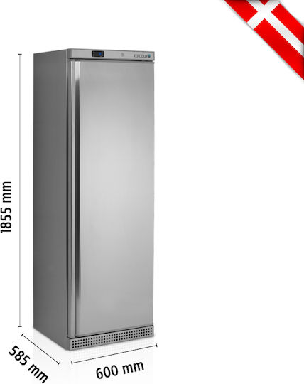 Tefcold Професионален Камера Фризер 400л и 300W Inox Ш60 x Д58.5 x В185.5см
