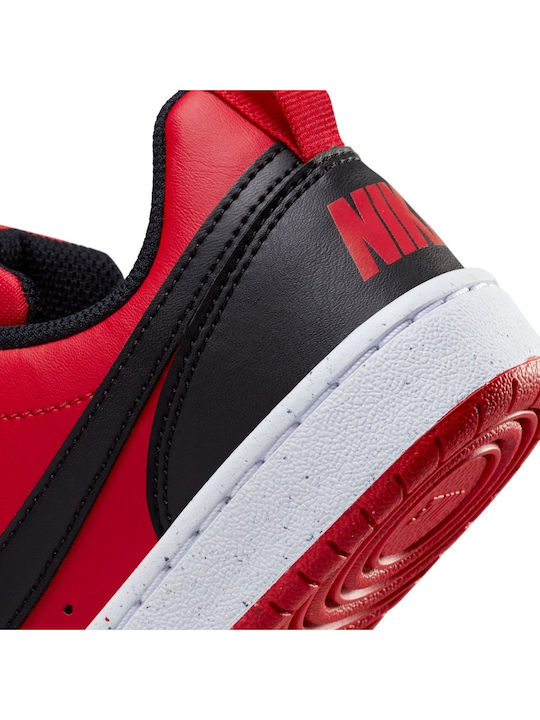 Court Borough Low Recraft Kids Sneakers Red / Black / White