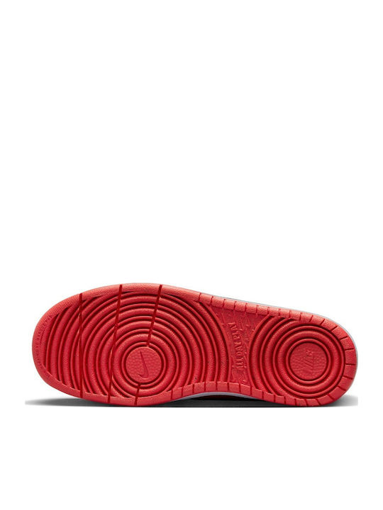 Court Borough Low Recraft Kids Sneakers Red / Black / White