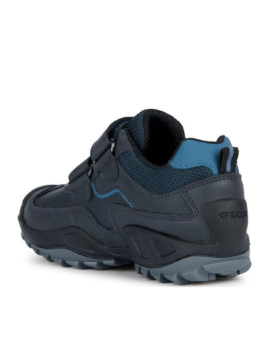 Savage Kids Sneakers Anatomic with Scratch Navy Blue