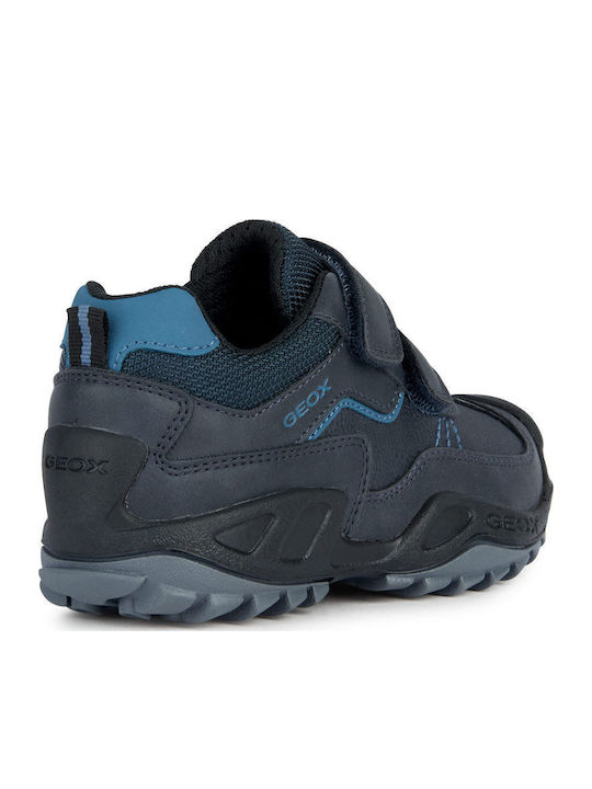 Savage Kids Sneakers Anatomic with Scratch Navy Blue