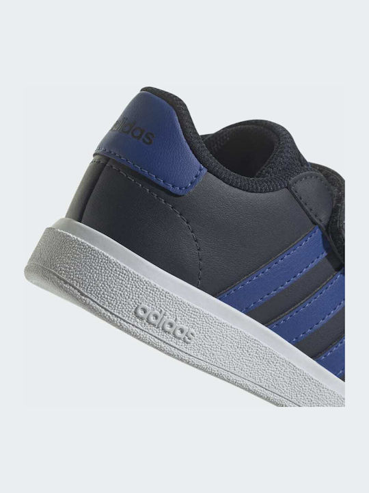 Grand Court 2.0 Παιδικά Sneakers με Σκρατς Navy Μπλε