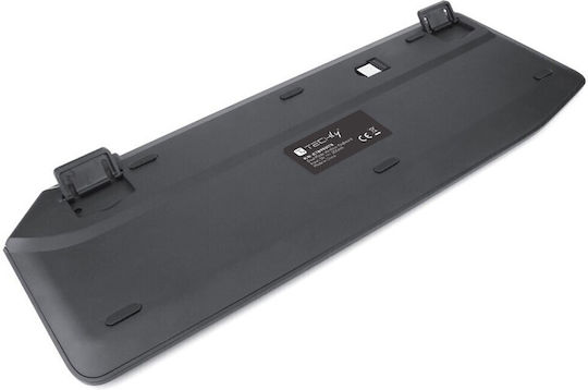 Techly ICTB9801TB Kabellos Tastatur mit Touchpad Englisch US
