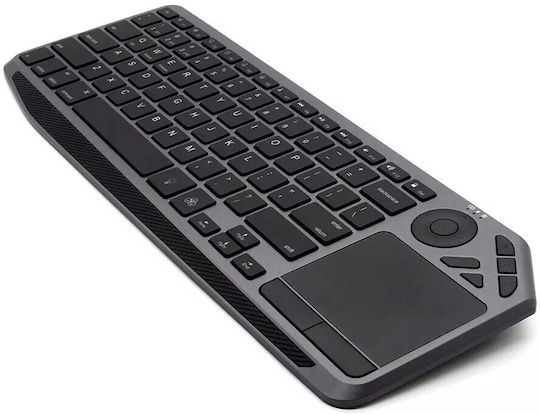 Techly ICTB9801TB Kabellos Tastatur mit Touchpad Englisch US