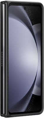 Samsung Back Cover Δερματίνης Graphite (Galaxy Z Fold5)