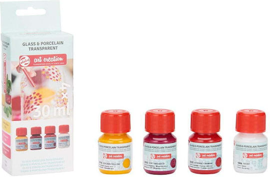 Royal Talens Art Creation Glass Craft Pigment Multicolour for Porcelain and Glass 30ml