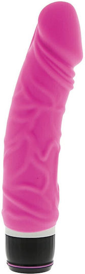 Seven Creations Silicone Classic Patriot Realistic Vibrator Realistisch Vibrator 19cm Pink