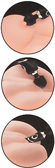 Bodywand Cleopatra Δονητής Μασάζ Wand Massager 24.2cm Black
