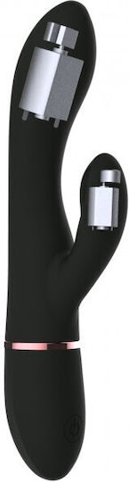 Dorcel Glam Rabbit Δονητής Rabbit με Απομακρυσμένο Έλεγχο 22cm Black