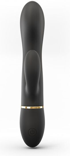 Dorcel Glam Rabbit Δονητής Rabbit με Απομακρυσμένο Έλεγχο 22cm Black