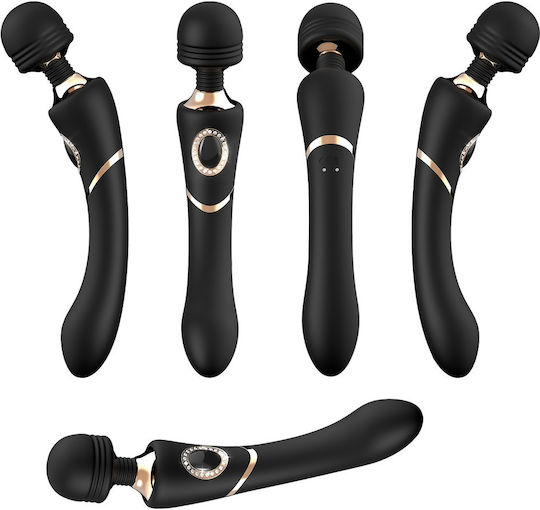 Bodywand Cleopatra Δονητής Μασάζ Wand Massager 24.2cm Black