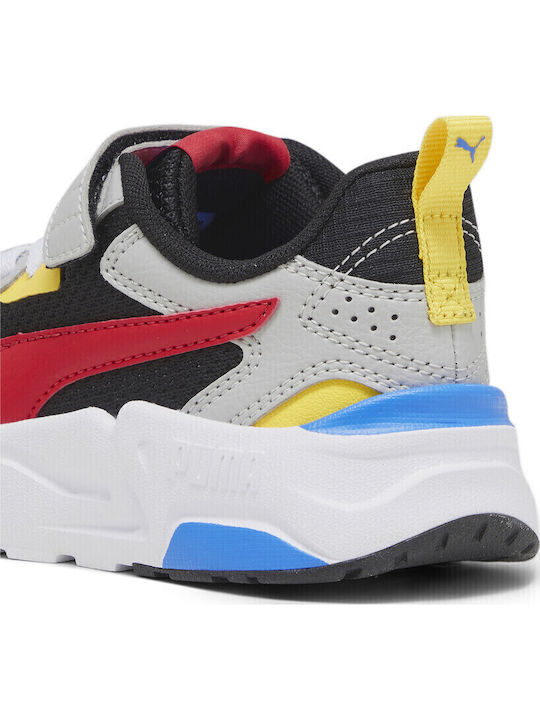 Trinity Lite AC+ PS Kids Sneakers with Hoop & Loop Closure Multicolour