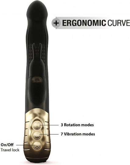 Dorcel Baby Rabbit 2.0 Δονητής Rabbit 22cm Black / Gold