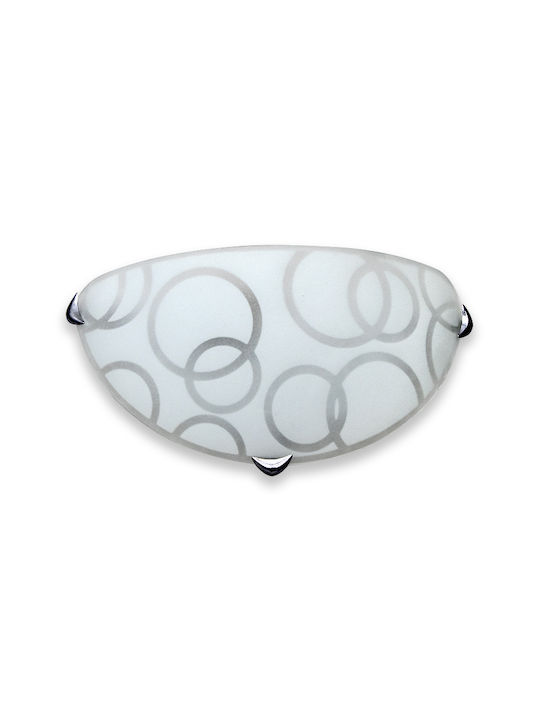 Homeplus Paros Leuchte Wand Weiß 30x16x9cm Homeplus Paros Leuchte Wand Weiß 30x16x9cm