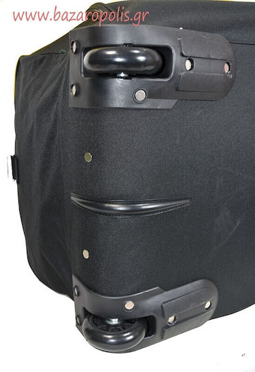 Diplomat Sack Voyage 89lt Black with Wheels Fabric L73xW35xH37cm