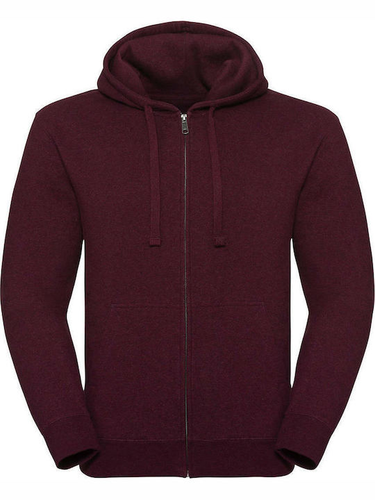 Russell Europe Men's Long Sleeve Promotional Sweatshirt Burgundy