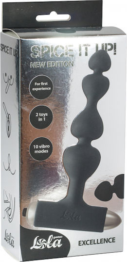 Lola Games Anal Plug with Vibration Small Black