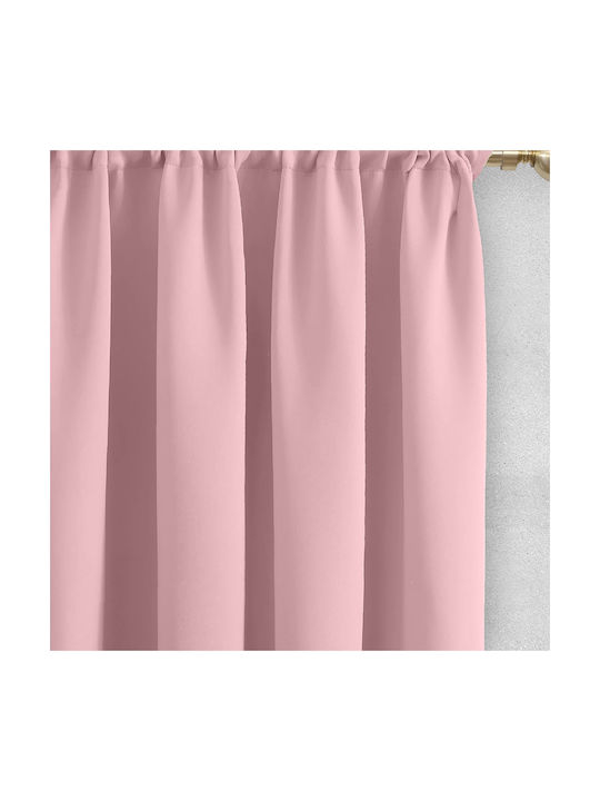 Lino Home Curtain with Pencil Pleat Basko DLilac 150x240cm