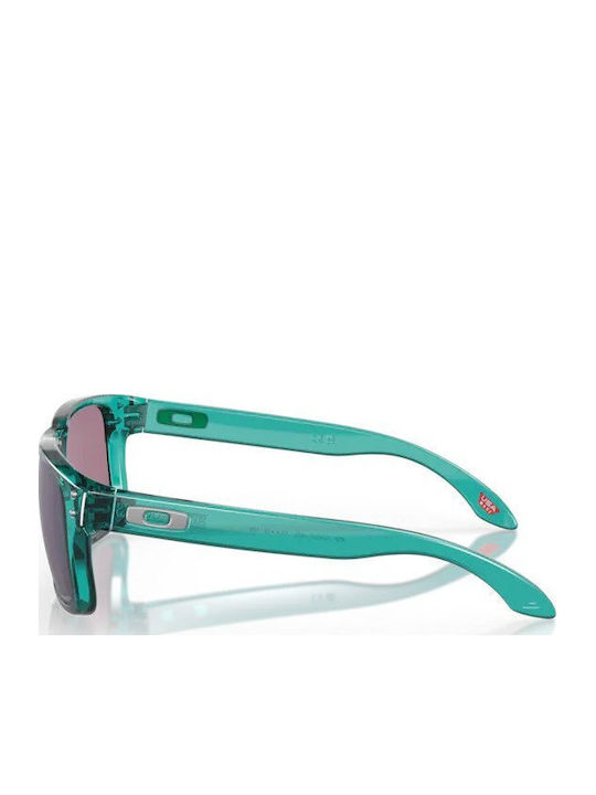 Oakley Holbrook Xs Детски Слънчеви Очила с Огледален Леща Зелен