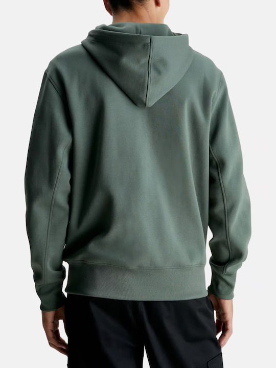 Calvin Klein Men's Sweatshirt Jacket with Hood Multicolour