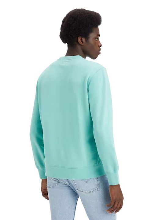 Original HouseMark Sweatshirt with Hood Wasabi-blue