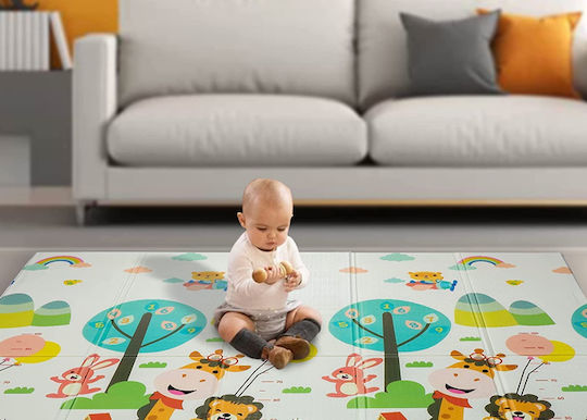 Zoo Activity Mat Multicolor 190x180cm Thickness 8mm