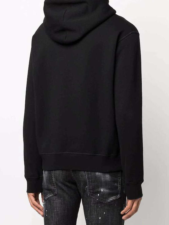 Dsquared2 Men's Sweatshirt with Hood Black