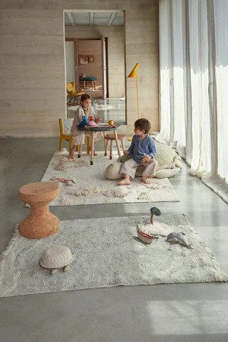 Lorena Canals Παιδικό Χαλί Πράσινο 90x130cm