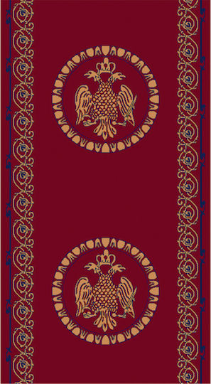 Isexan Byzantium Με Κεντρικό Αετό Εκκλησιαστικό Χαλί Διάδρομος 100x320εκ. 40-1032-5500