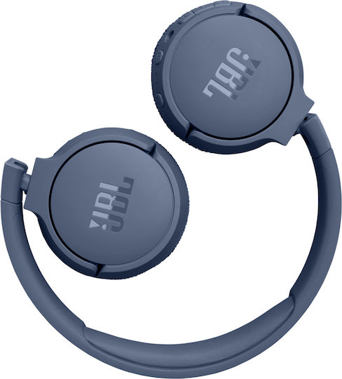 JBL Tune 670NC Wireless / Wired On Ear Headphones with 70 hours of Operation and Quick Charge Blue